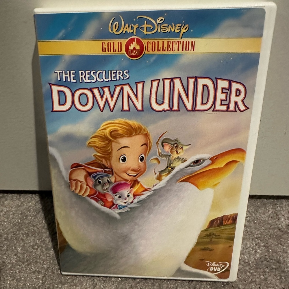 📀 5 for $25 Disney The Rescuers Down Under DVD